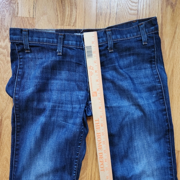 Elizabeth & James Textile Jimi Flare Low Rise Jeans Size 29 Y2k 70s - Picture 3 of 11